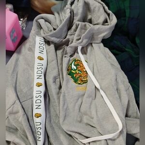 Gray Women's Hoodie Jacket